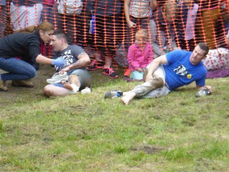 Cheese rolling competition