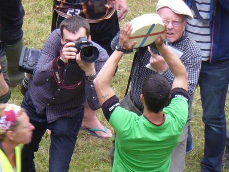 Cheese rolling competition