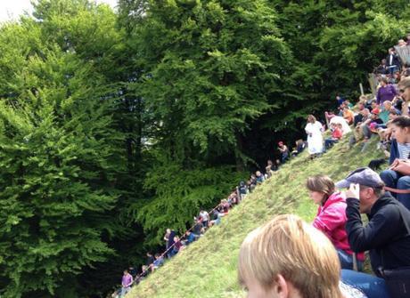 Cheese rolling competition