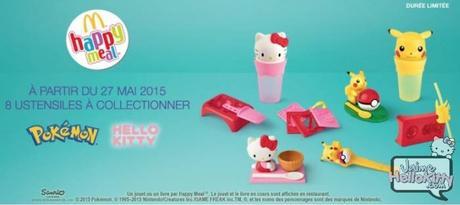 Hello Kitty de retour dans les Happy Meal en France ! - À Lire