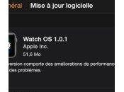 Apple Watch première mise jour (Watch 1.0.1) disponible
