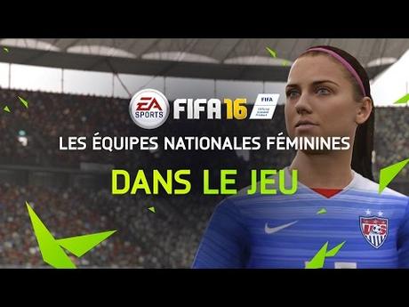 Les équipes nationales féminines jouables dans FIFA 16 !