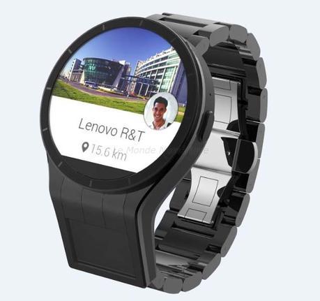 Lenovo dévoile un concept de montre connectée, la Magic View avec 2 écrans