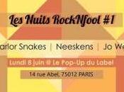 Nuits Rocknfool avec Neeskens, Accident, Parlor Snakes, Wedin Jean Felzine