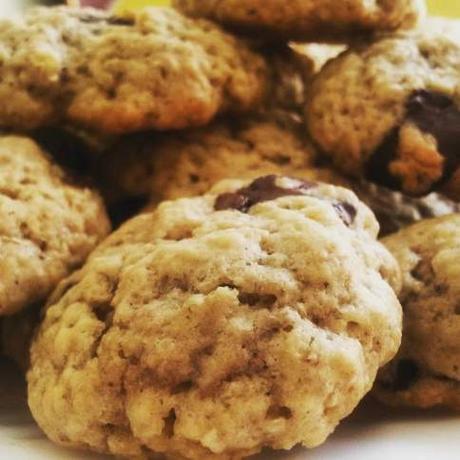 [Recette n°2] Cookies chocolat – flocons d’avoine
