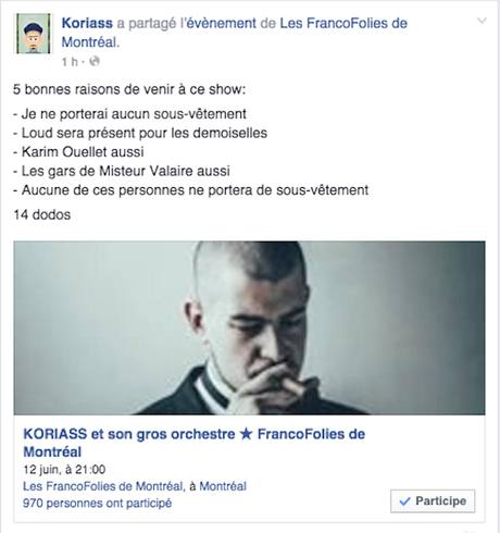 10 raisons de ne pas manquer les Francofolies 2015