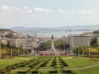 Parc Eduardo VII à Lisbonne