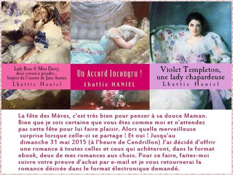 Pour la fête des mères ne passez pas à côté des superbes romans de Lhattie Haniel
