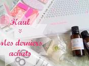 Haul derniers achats mois 2015