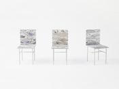 Alcantara wood mobilier alcantara roulé Nendo