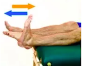 Flexion et extension du pied