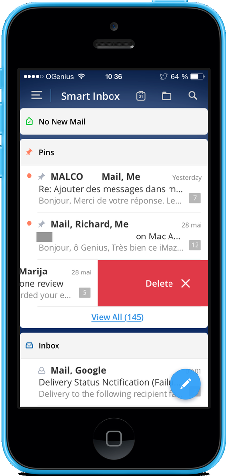 Spark: le client email gratuit et intelligent pour iPhone et Apple Watch
