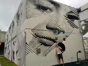street art de Miami avec Maxime