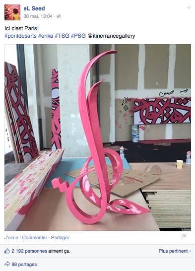 Le street-art au secours des « cadenas de l’amour »