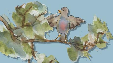 452) Comme oiseau sur la branche