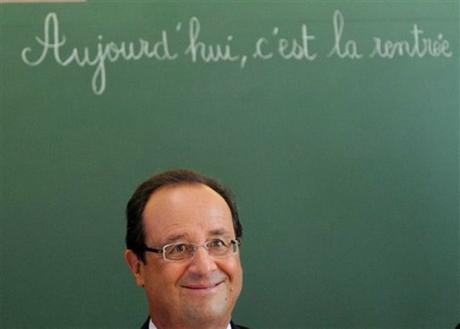 Cancre mais fayot : François Hollande, mauvais élève du collège unique européen !