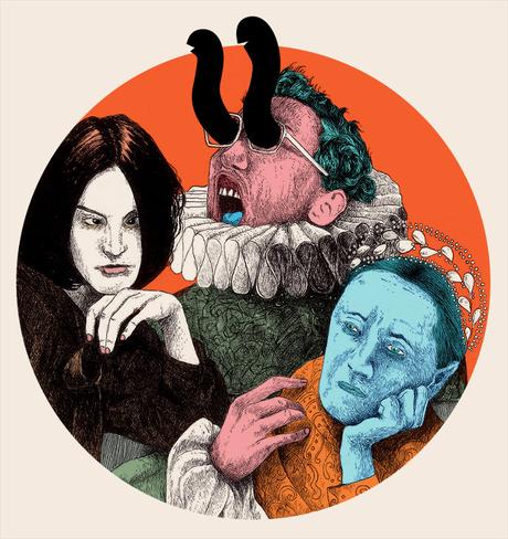 Intense contemporary drawings by Guil Godier