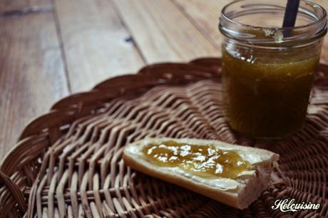 Confiture à la rhubarbe