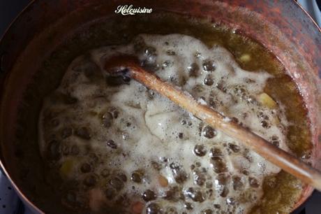 Confiture à la rhubarbe