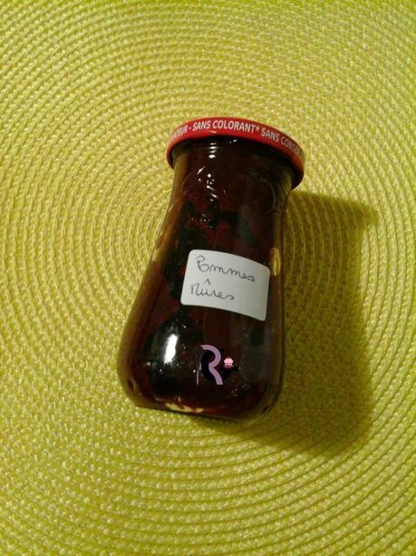Compote pommes mûres