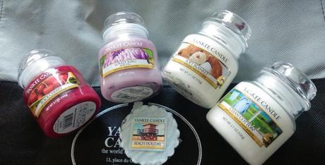 Mes derniers achats Yankee candle