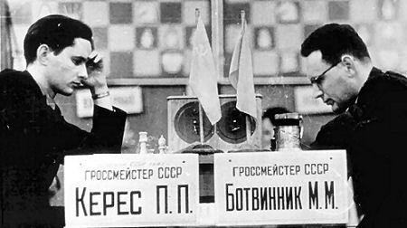  la rencontre entre Paul Kérès vs Mikhail Botvinnik, 1947