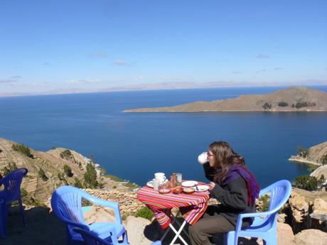 Tontontateatatonlestetonsdetata sur le Titicaca