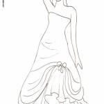 dessin de robe