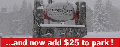 Se garer pour skier à Park City ...