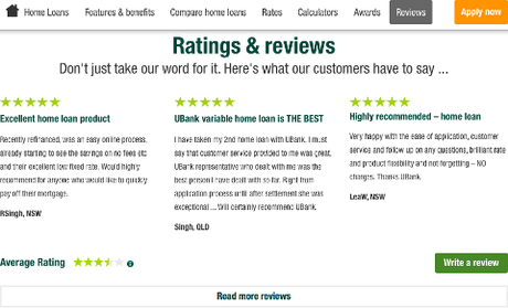 Notations et commentaires UBank