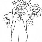 dessin de clown