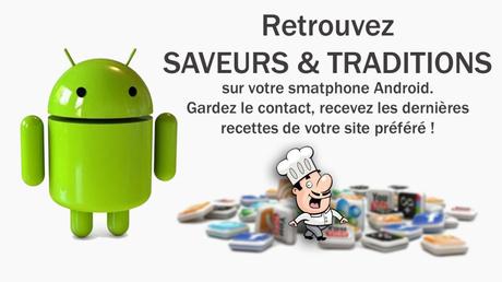 L'application Saveurs&Traditions