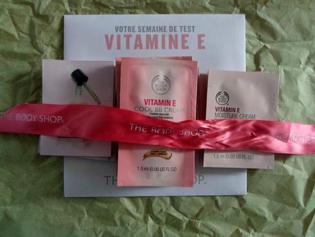 J'ai testé la routine Vitamine E  pour le visage de The Body Shop!