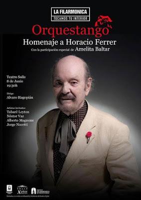 Amelita Baltar rendra hommage à Horacio Ferrer demain à Montevideo [Actu]