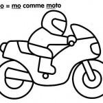 dessin de moto