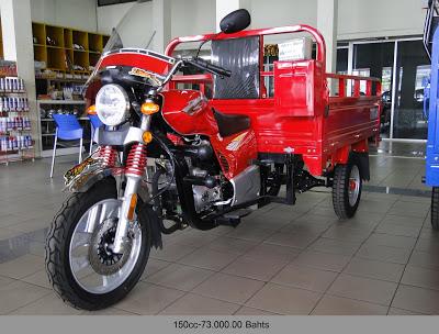 Prix des samlo (3 roues) en Thaïlande