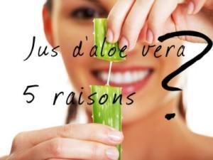 Aloe vera jus les 5 raisons pour votre bien-être