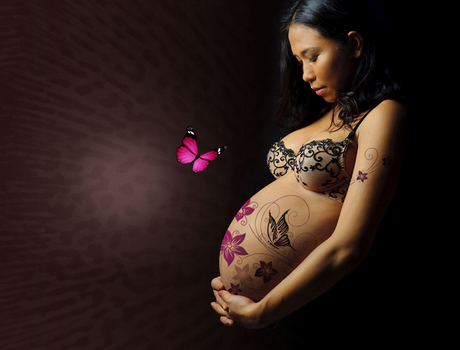 À la découverte du « Belly Painting » pour les futures mamans