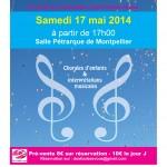 Concert Solidaire au profit de l’association « Des Foulées-Vous » – Samedi 17 Mai 2014 