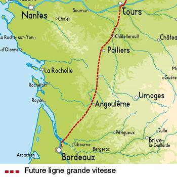 Ligne TGV Tours-Bordeaux : tout le monde devra se serrer la ceinture