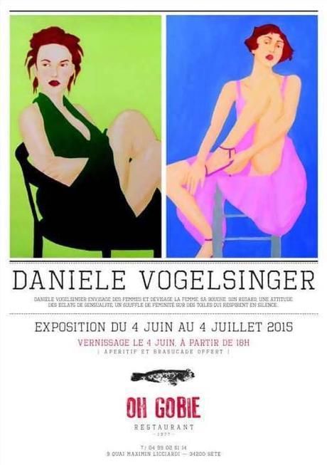 Exposition DANIELE VOGELSINGER à Sète Exposition DANIELE VOGELSINGER à Sète