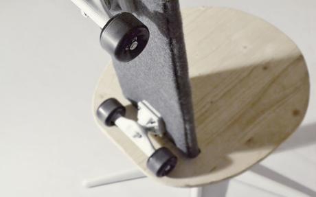 MOBILITÉ le skate au bureau par Tim Defleur et Benjamin Helle