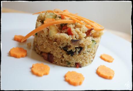 Quinoa aux petits légumes comme un risotto 3