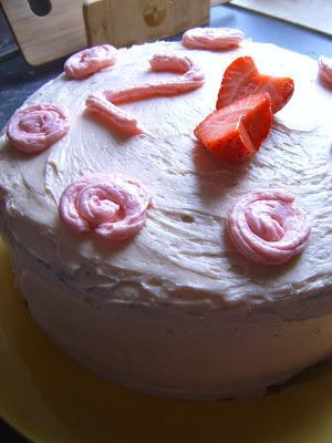 Pink Ombre Cake. [Bataille Food #24]