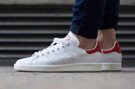 Adidas Stan Smith Luxe Collegiate Red 2015