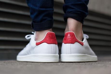 Adidas Stan Smith Luxe Collegiate Red 3