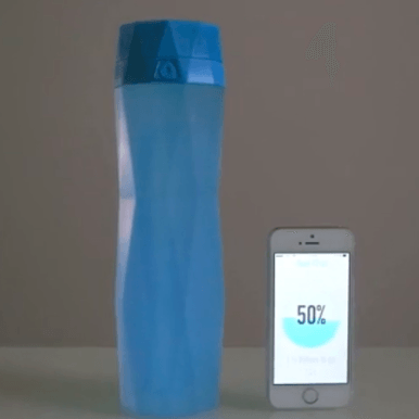 HydrateMe : la première bouteille d’eau intelligente !