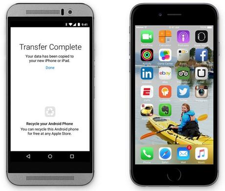 Apple va proposer une application pour migrer facilement un appareil Android vers iOS