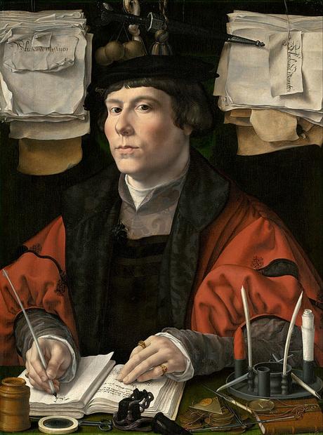 1530 portrait d'un marchand