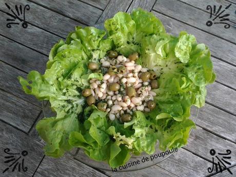 Salade de haricots blancs